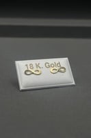 حلق طبي ذهب صافي عيار 18