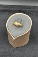 دبلة ذهب صافي عيار 21 وزن من 1.6 الى 1.7 جرام