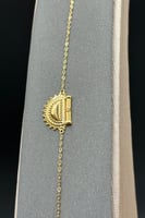 اسوارة براشي ذهب بحريني عيار 21 وزن من 1.2 الى 1.3...