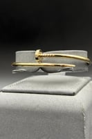 اسوارة مسمار ذهب صافي عيار 18 وزن 9.6 جرام