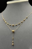 طقم كور دورين ذهب صافي عيار 21 وزن 3 جرام