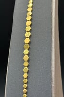 اسوارة خلية ذهب صافي عيار 21 وزن من 3.7 الى 3.8 جر...