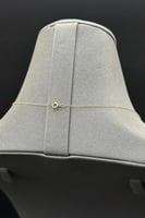 عقد ذهب تصميم الماس عيار 18 وزن 1 جرام