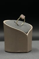 خاتم ورده ذهب مع صدف ( يلبس عالوجهين )