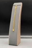 اسوارة اطفال جنزير ذهب صافي عيار 21 وزن 4 جرام