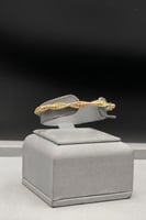 اسوارة كور ذهب صافي ملون عيار 18 وزن 9.5 جرام