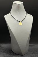 تعليقة ذهب صافي عيار 21 وزن من 0.4 الى 0.5 جرام