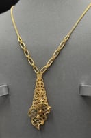 طقم شبكة ذهب عيار 21 هيبة الشبكة وزن 32.5 جرام