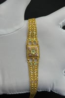 اسوارة زهرة ذهب تصميم هندي عيار 21 وزن 11.7 جرام