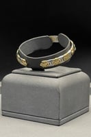 اسوارة ذهب ايطالي ( النحيف ) عيار 18 وزن 14.6 جرام