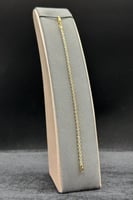 اسوارة كور ذهب ابيض واصفر عيار 18 وزن 6.2 جرام