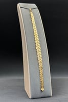 اسوارة أوراق الشجر ذهب صافي عيار 21 وزن 11.1 جرام