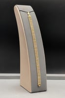 اسوارة كور ذهب صافي ملون عيار 18 وزن 12.9 جرام