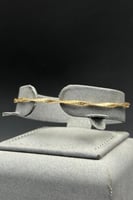 اسوارة قماش ذهب صافي ايطالي عيار 18 وزن من 0.6 الى...