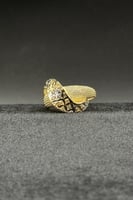 خاتم ذهب صافي ايطالي عيار 18 وزن 2.7 جرام