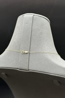 عقد دورين زهرة ذهب تصميم الماس عيار 18 وزن من 1 ال...