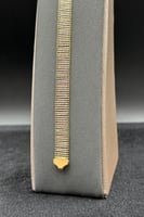 اسوارة ذهب صافي ملون عيار 18 وزن 7.6 جرام