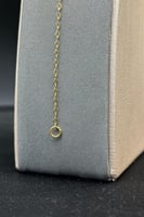 اسوارة كور ذهب تصميم هندي عيار 21 وزن 2.3 جرام