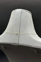 عقد دورين دائري ذهب تصميم الماس عيار 18 وزن 1 جرام