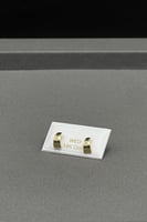 حلق طبي ذهب تصميم الماس عيار 18