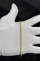 اسوارة كور ذهب صافي لونين عيار 21 وزن 5.4 جرام