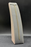 اسوارة ذهب صافي ايطالي عيار 18 وزن 4.25 جرام