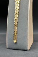 اسوارة أوراق الشجر ذهب صافي عيار 21 وزن 11.1 جرام