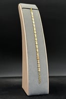 اسوارة خلية ذهب صافي عيار 21 وزن من 4.2 الى 4.3 جر...