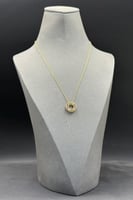 عقد دائري ذهب عيار 18 وزن 3.1 جرام