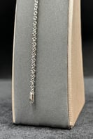 اسوارة كور ذهب ابيض عيار 18 وزن 6.1 جرام