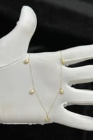 شوكر دمعات ذهب تصميم الماس عيار 18 وزن 1.5 جرام