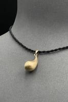 تعليقة بوتيقا ذهب مطفي عيار 18 وزن من 1 الى 1.7 جر...