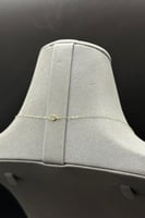 عقد مسمار ذهب تصميم الماس عيار 18 وزن 0.9 جرام