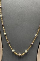 شال كور ذهب تصميم هندي عيار 21 وزن 17.6 جرام