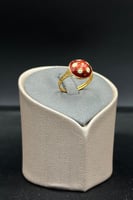 خاتم ذهب تصميم هندي عيار 21 وزن 2 جرام