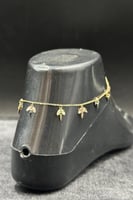 خلخال ذهب صافي ايطالي عيار 18 وزن 2 جرام