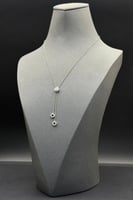 عقد الماس وزن الذهب : 2.92 جرام وزن الألماس : 0.4...