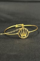 كف اطفال تاج ذهب صافي عيار 21 وزن من وزن 1.8 الى 1...