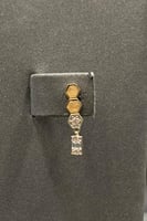 طقم الخلية مع باقيت ذهب تصميم الماس