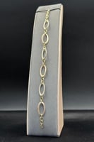 اسوارة دوائر ذهب صافي ملون عيار 18 وزن 3 جرام