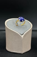 خاتم ذهب تصميم هندي عيار 21 وزن 1.7 جرام