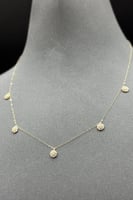 شوكر دوائر ذهب تصميم الماس عيار 18 وزن من 1 الى 1....