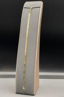 اسوارة دوائر ذهب صافي عيار 18 وزن 3.5 جرام