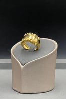 خاتم ذهب صافي عيار 21 وزن 5.3 جرام