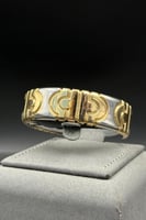 اسوارة مع خاتم ذهب ايطالي عيار 18 وزن 15.5 جرام