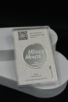 سبيكة فضة شكل ميكي ماوس وزن 50 جرام