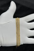 اسوارة ذهب صافي ايطالي عيار 18 وزن 10.6 جرام