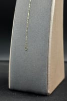 اسوارة وردة ذهب مع صدف اسود