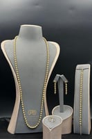 طقم كور ذهب صافي عيار 21 وزن 18.5 جرام