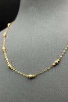 عقد ذهب تصميم هندي عيار 21 وزن 3.8 جرام